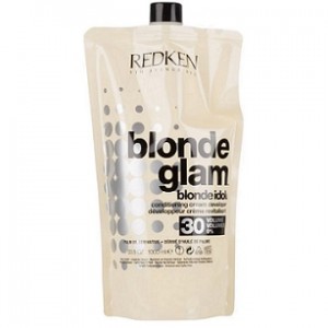 Redken Blonde Glam Blonde Idol Cream Developer 30 Vol Проявитель для обесцвечивающих паст 9% 1000 мл