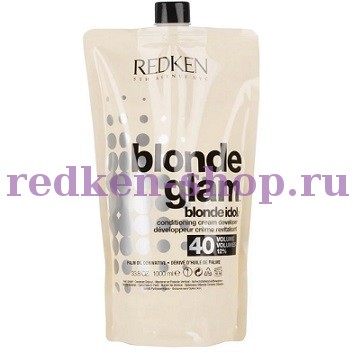 Redken Blonde Glam Blonde Idol Cream Developer 40 Vol Проявитель для обесцвечивающих паст 12% 1000 мл