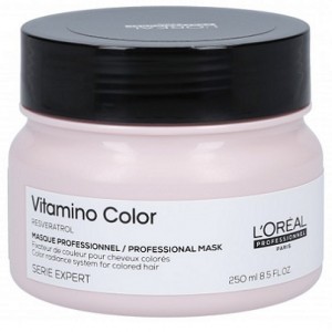Маска Витамино Колор Resveratrol система двойной защиты цвета окрашенных волос лореаль 250 мл