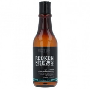 Redken Brews Mint Clean тонизирующий шампунь для волос и кожи головы 300 мл