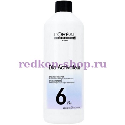 ЛОРЕАЛЬ ДИА Оксидент Dia Activator 1,8% (6 vol), 1000 мл ЛОРЕАЛЬ ДИА Оксидент Dia Activator 1,8% (6 vol), 1000 мл