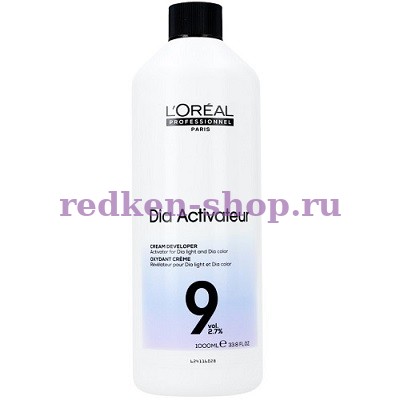 ЛОРЕАЛЬ ДИА Оксидент Dia Activator 2,7% (9 vol), 1000 мл ЛОРЕАЛЬ ДИА Оксидент Dia Activator 2,7% (9 vol), 1000 мл