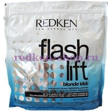 Redken Flash Lift Blonde Idol Осветляющая пудра 500 гр Redken Flash Lift Blonde Idol Осветляющая пудра 500 гр